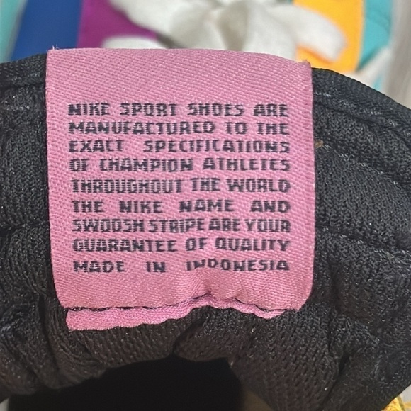 Nike Blazer Mid GS Aurora Purple Yellow Kid’s Size 4Y Multicolor - Picture 8 of 9